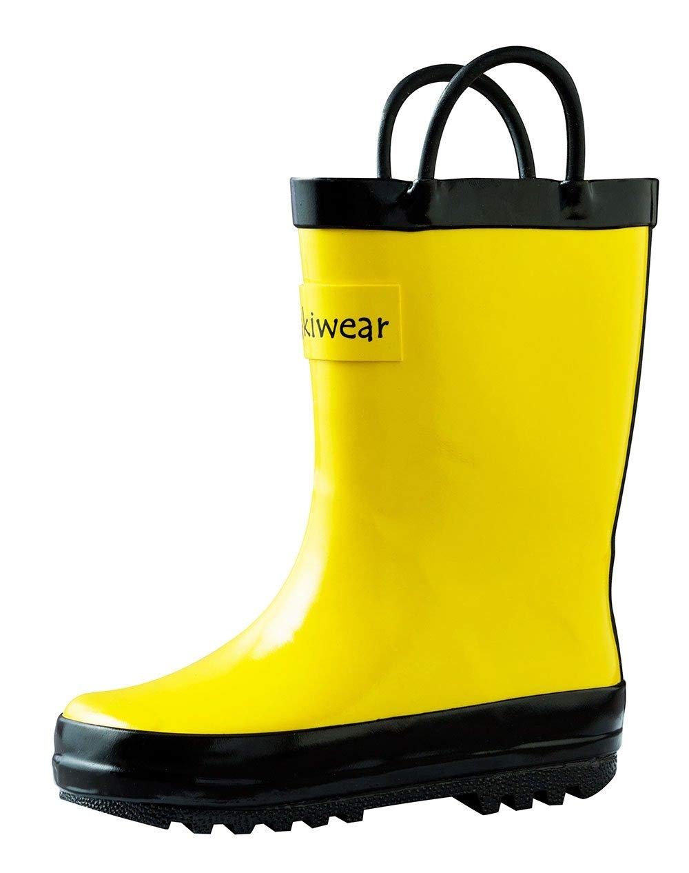 OAKI Toddler Rain Boots - Perfect Kids Rain Boots for Any Weather - Durable Rubber Baby Rain Boots Keep Little Feet Dry, Lightweight Waterproof with Easy-on Handle