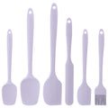 4 Pcs Silicone Jar Spatulas, Non-Stick Heat Resistant Cake Cream Spatulas Set, 9.8 inch Cake Cream Butter Spatulas(4 colors）
