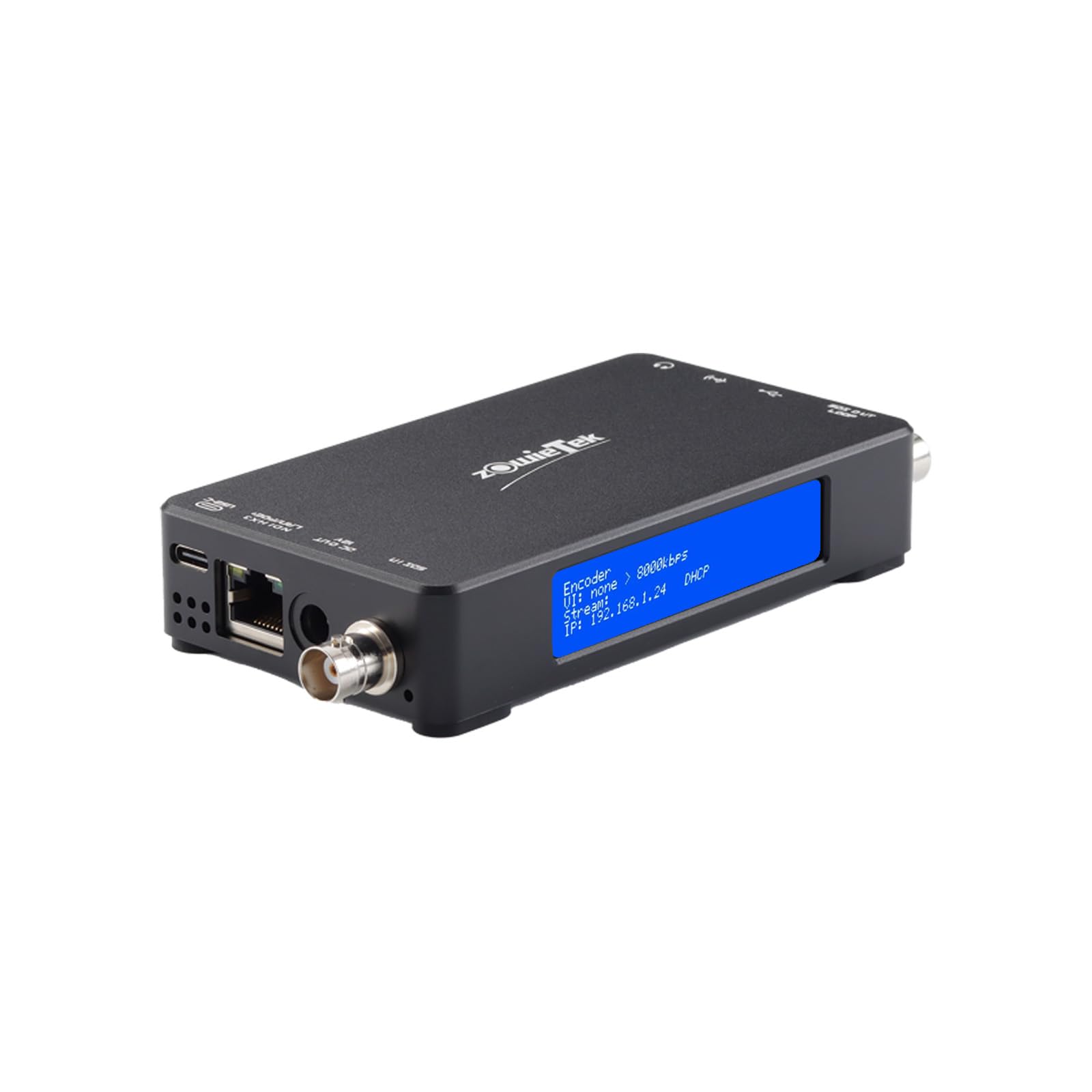 4K HDMI Video Encoder/Decoder, ZowieBox, Native NDI HX3 (Certified) Converter/Player, UVC to HDMI, Pass-Through Video Capture, SRT/RTMP(S)/RTSP, Live Streaming to YouTube