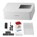 Canon SELPHY CP1500 Compact Photo Printer | Black with KP-108IN Color Ink and Paper Set (2 Items)