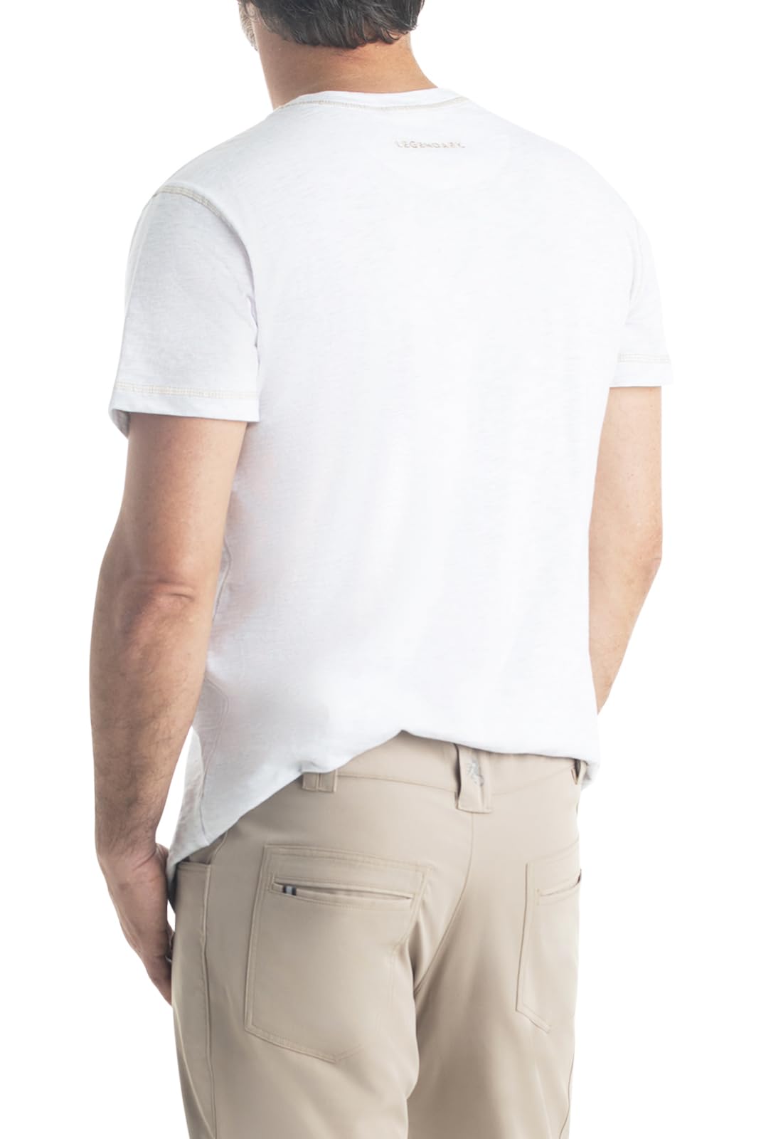 Legendary Whitetails Men's Henley Short Sleeve Casual Fit Shirt