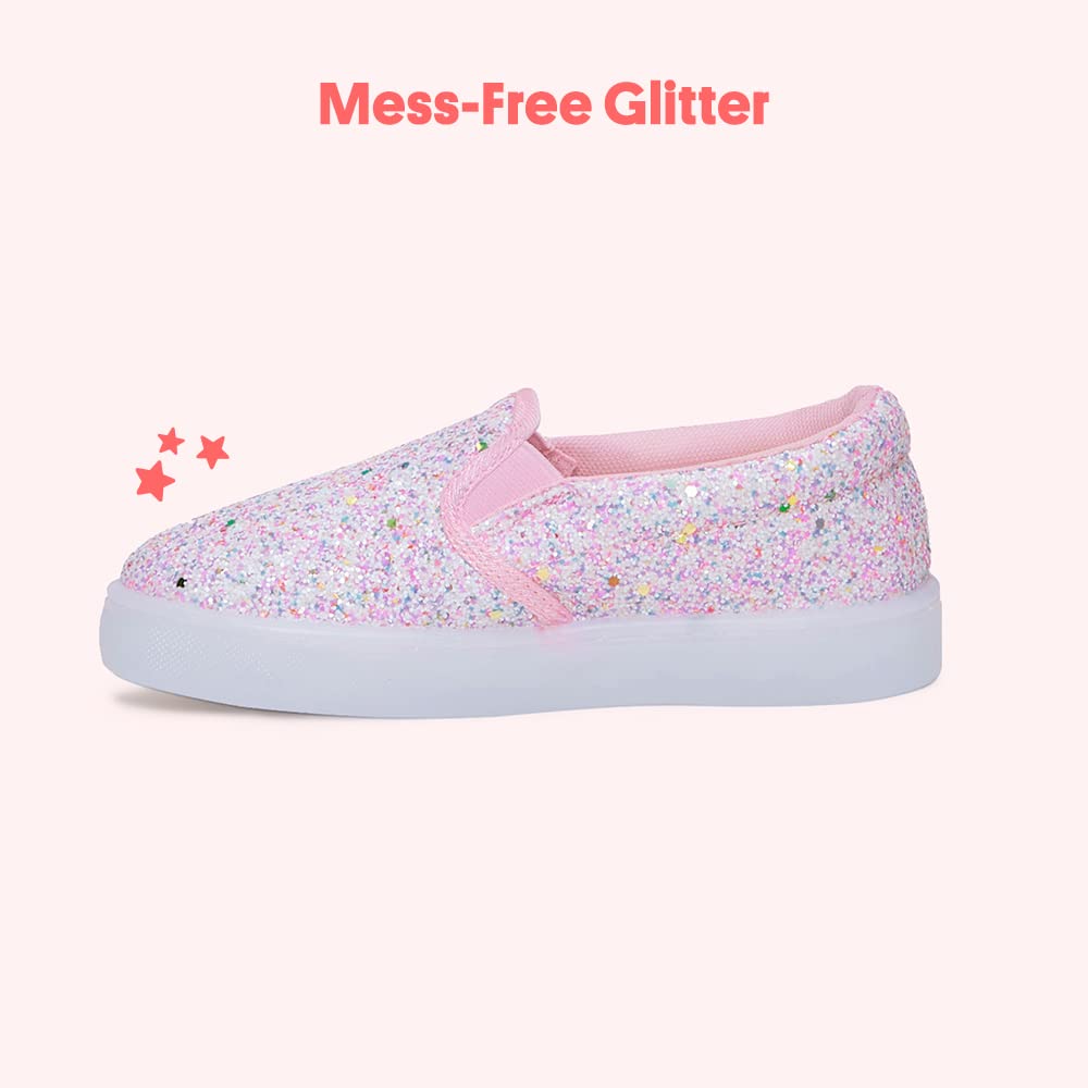 FabKids Kids Sneakers Boys Girls Canvas Shoes Slip On Low Top Footwear for Toddler Little Kid Big Kid