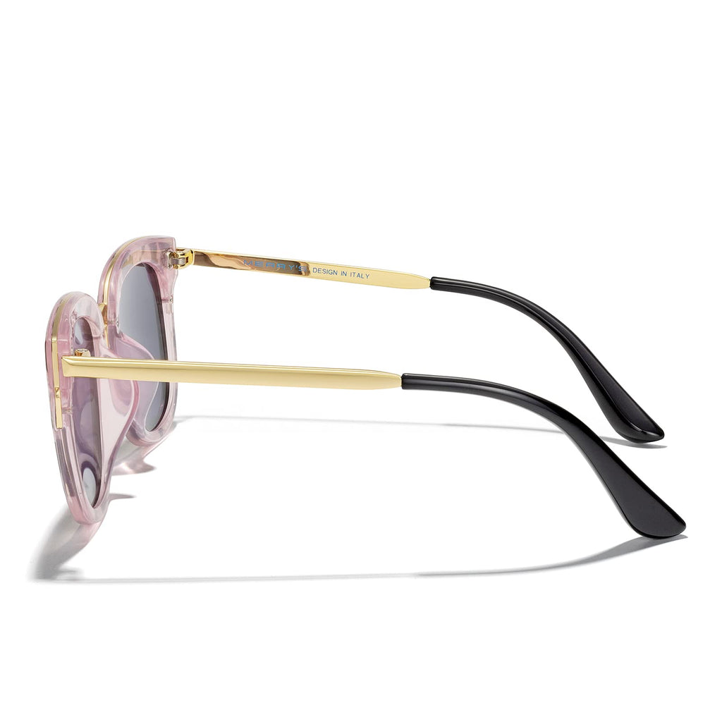 MERRY'S Girls Cat Eye Sunglasses for kids Children Polarized Sunglasses S7001