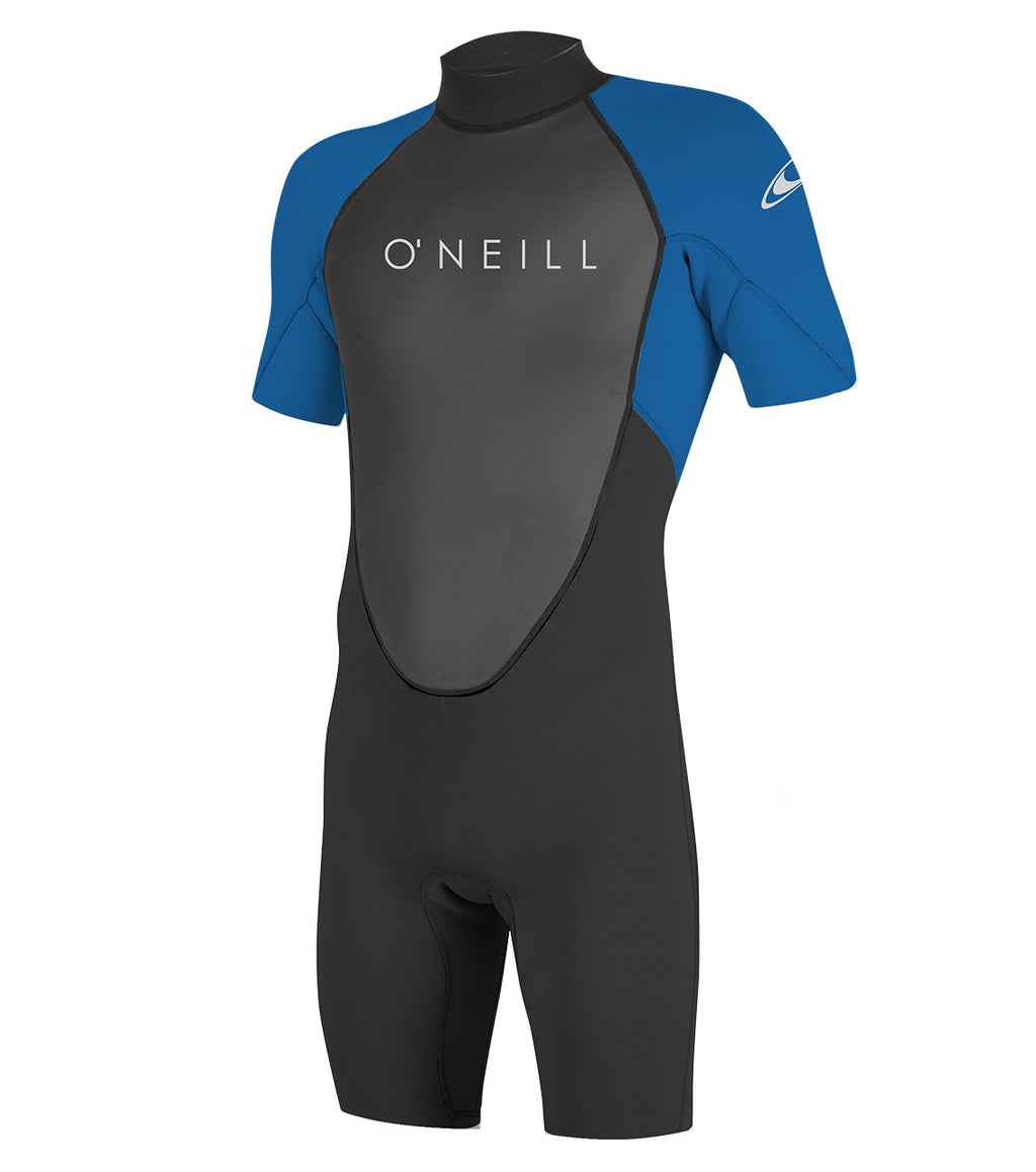 O'Neill Men's Reactor-2 2mm Back Zip Short Sleeve Spring Wetsuit, Lightweight Warmth and Flexibility for All Water Activities