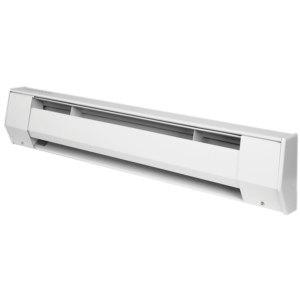 KING 4K1210BW K Series Baseboard Heater, 4' / 1000W / 120V, Bright White