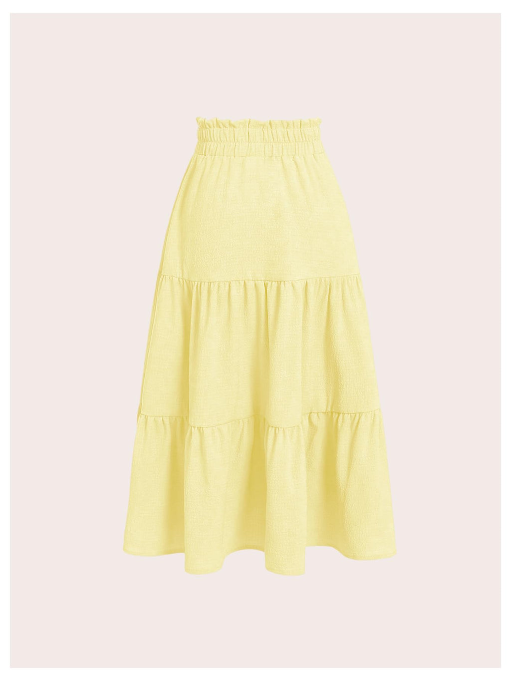 Floerns Girls Boho Floral Print High Waist Flare Hem Summer Long Skirt