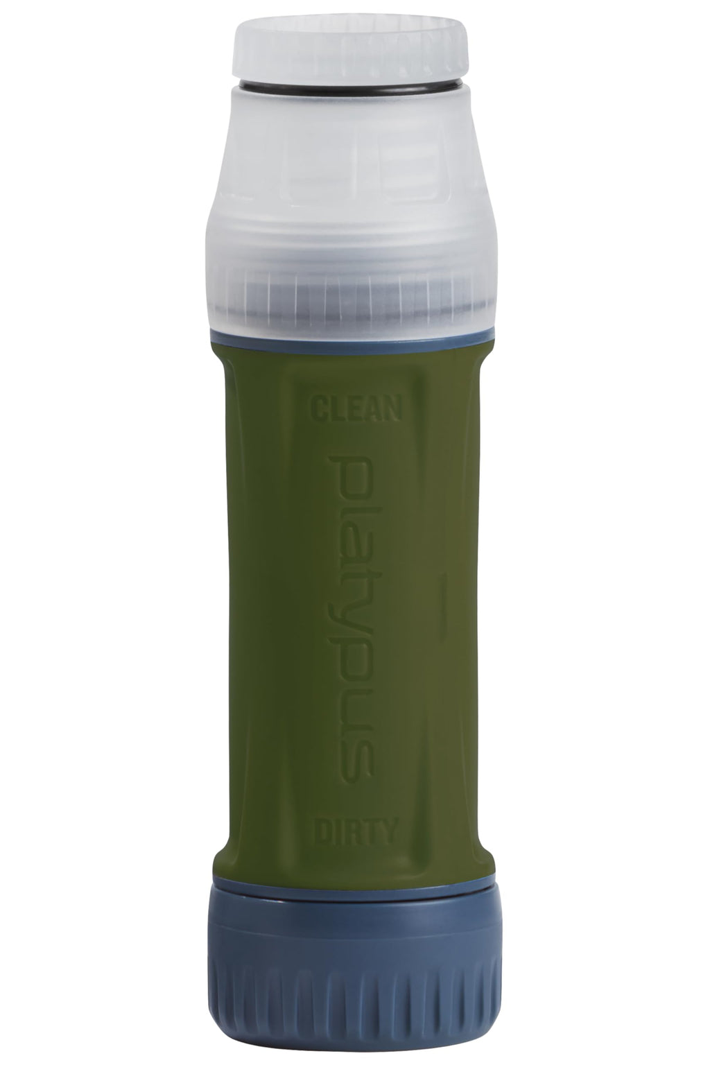Platypus Quickdraw Ultralight Backpacking Water Filter, Blue