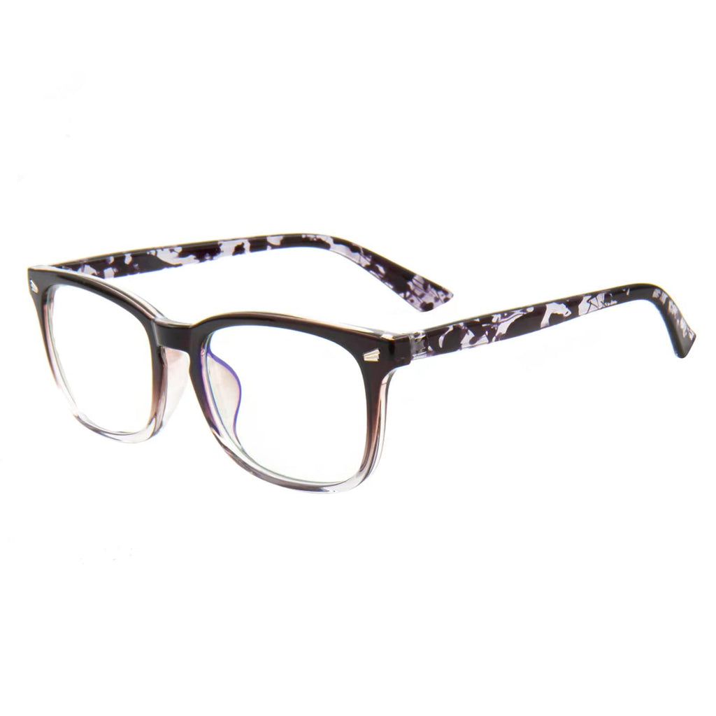 MAXJULI Blue Light Blocking Glasses,Computer Reading/Gaming/TV/Phones Glasses for Women Men(Transparent)