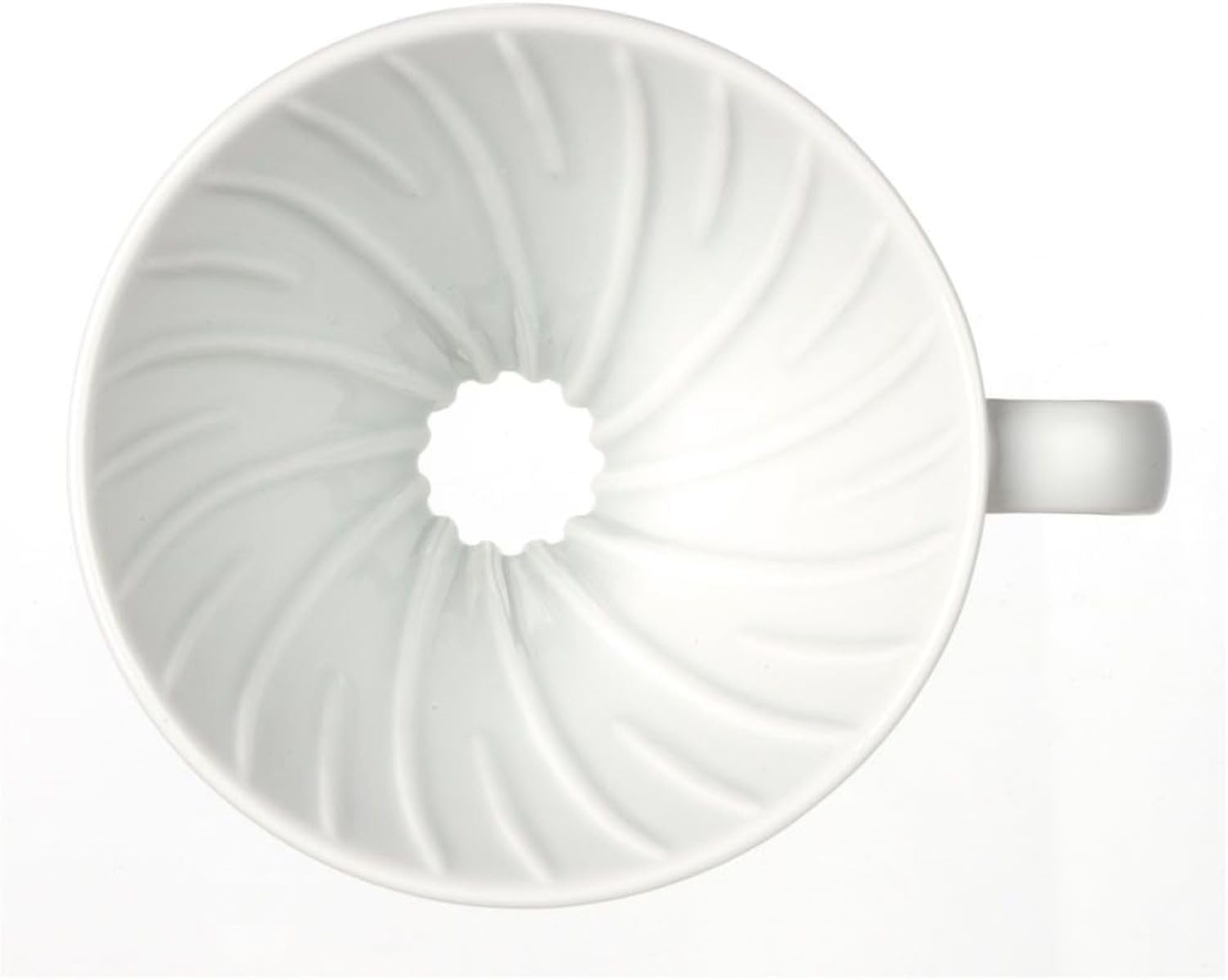Hario V60 Ceramic Coffee Dripper, Size 02, Red