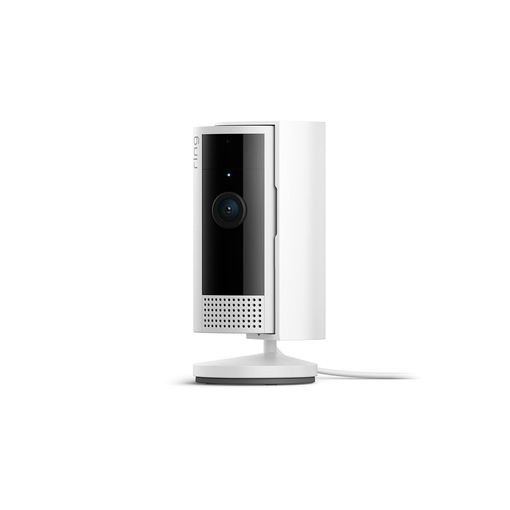 Like-New Ring Indoor Cam, Home or business security in 1080p HD video, Black