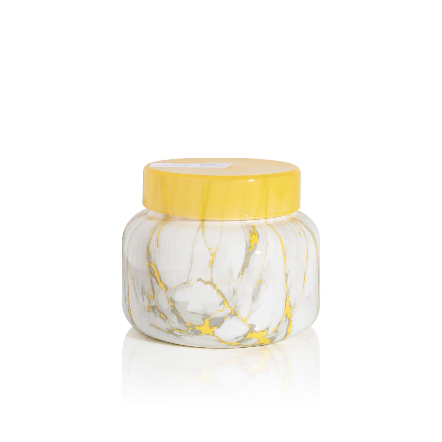 Capri Blue Modern Marble Jar Candles - Luxury Candles for Home Scented - Long Lasting Soy Wax Blend (Aloha Orchid, 8 oz)