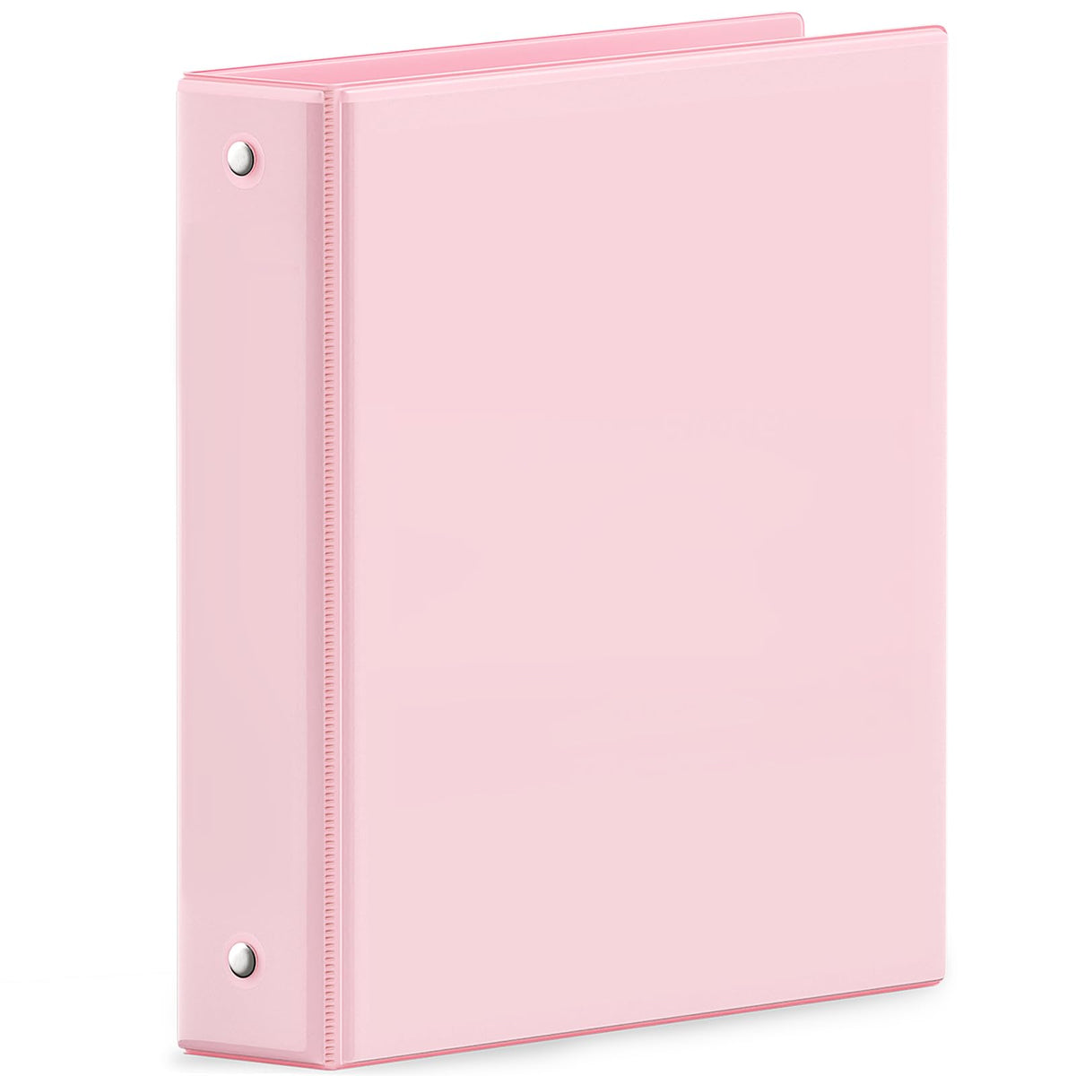 SUNEE 3 Ring Binder 1/2 Inch 1 Pack, Clear View Binder Three Ring PVC-Free (Fit 8.5x11 Inches) for School or Office Supplies, Black