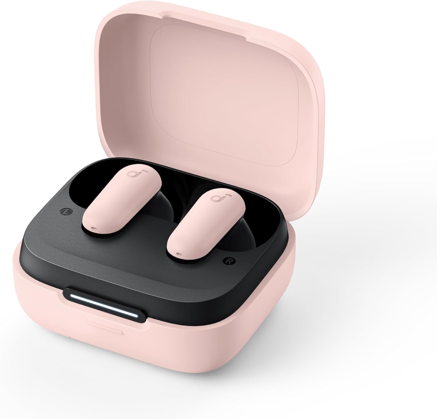 Soundcore P30i by Anker Noise Cancelling Earbuds, Strong and Smart Noise Cancelling, Powerful Bass, 45H Playtime, 2-in-1 Case and Phone Stand, IP54, Wireless Earbuds, Bluetooth 5.4 (Black)