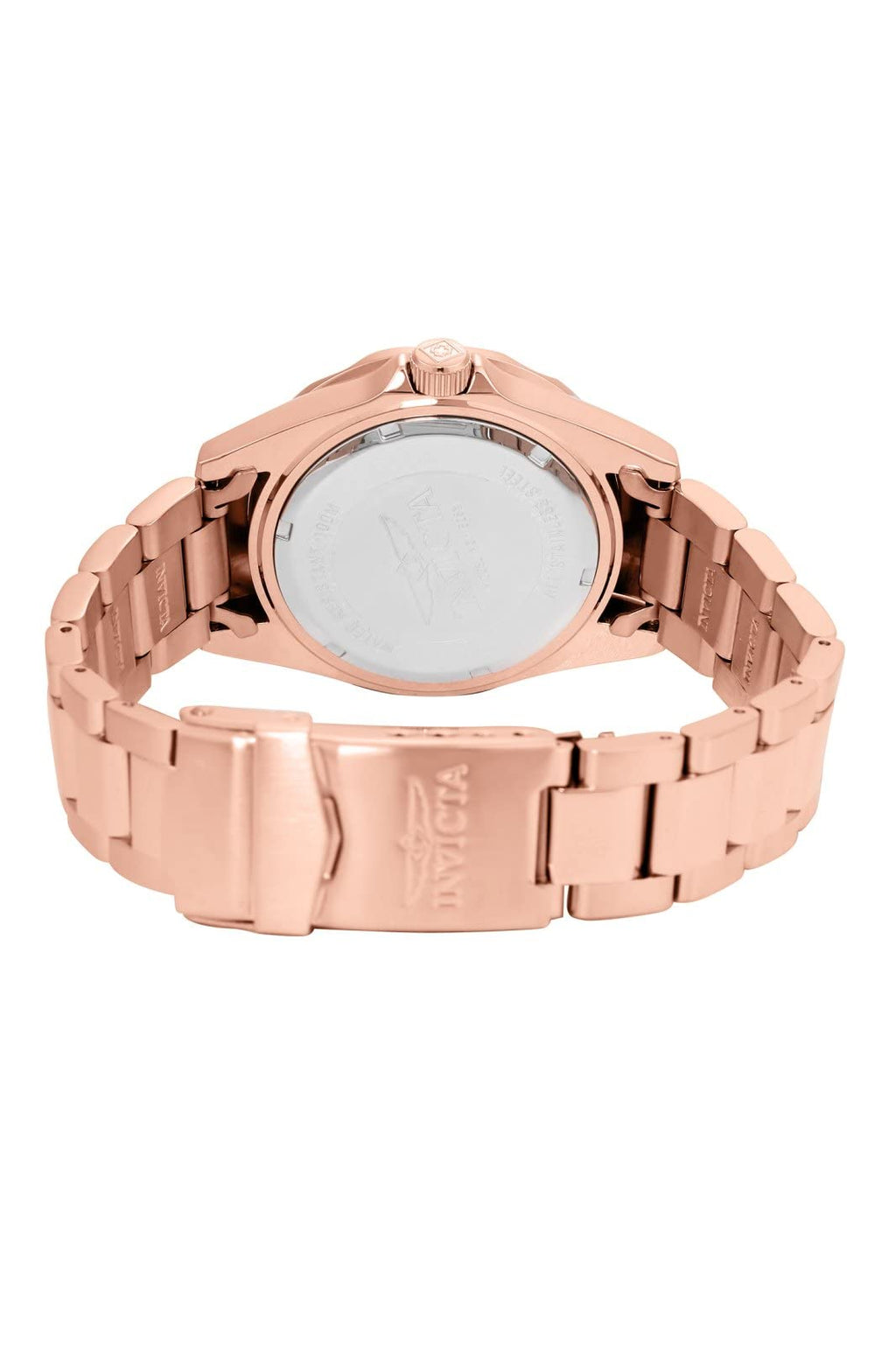 Invicta Women's Pro Diver Crystal Accented 18k Ion-Plated Stainless Steel Watch