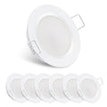 acegoo RV 2.75" Recessed LED Ceiling Light 12V Ultra-Thin Puck Light, Dimmable RV Lights Interior for Camper Van Truck Motorhome Boat Sailboat Roof Under Cabinet Lighting, 6 Pack (White,Cool White)
