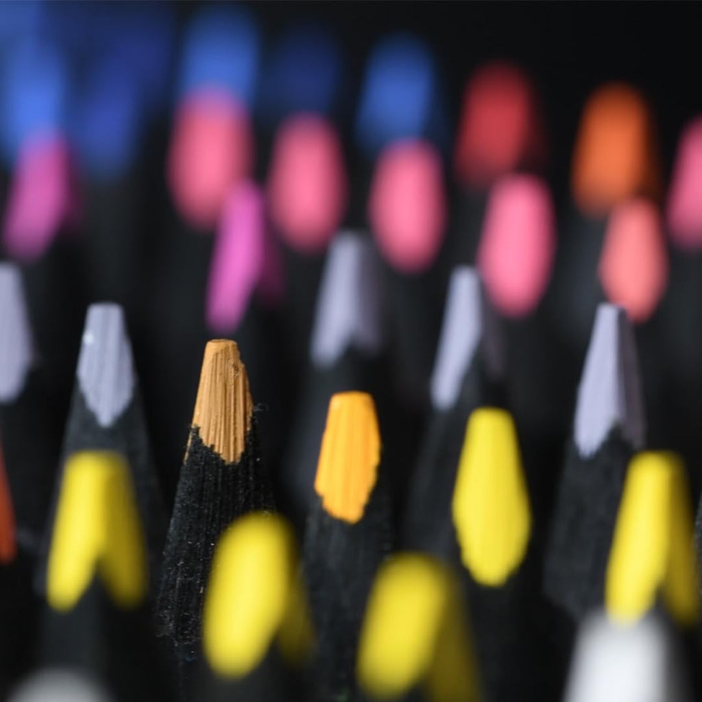 Faber-Castell Black Edition Colored Pencils| Great Back to School Art Supplies | Classic (12 Count)