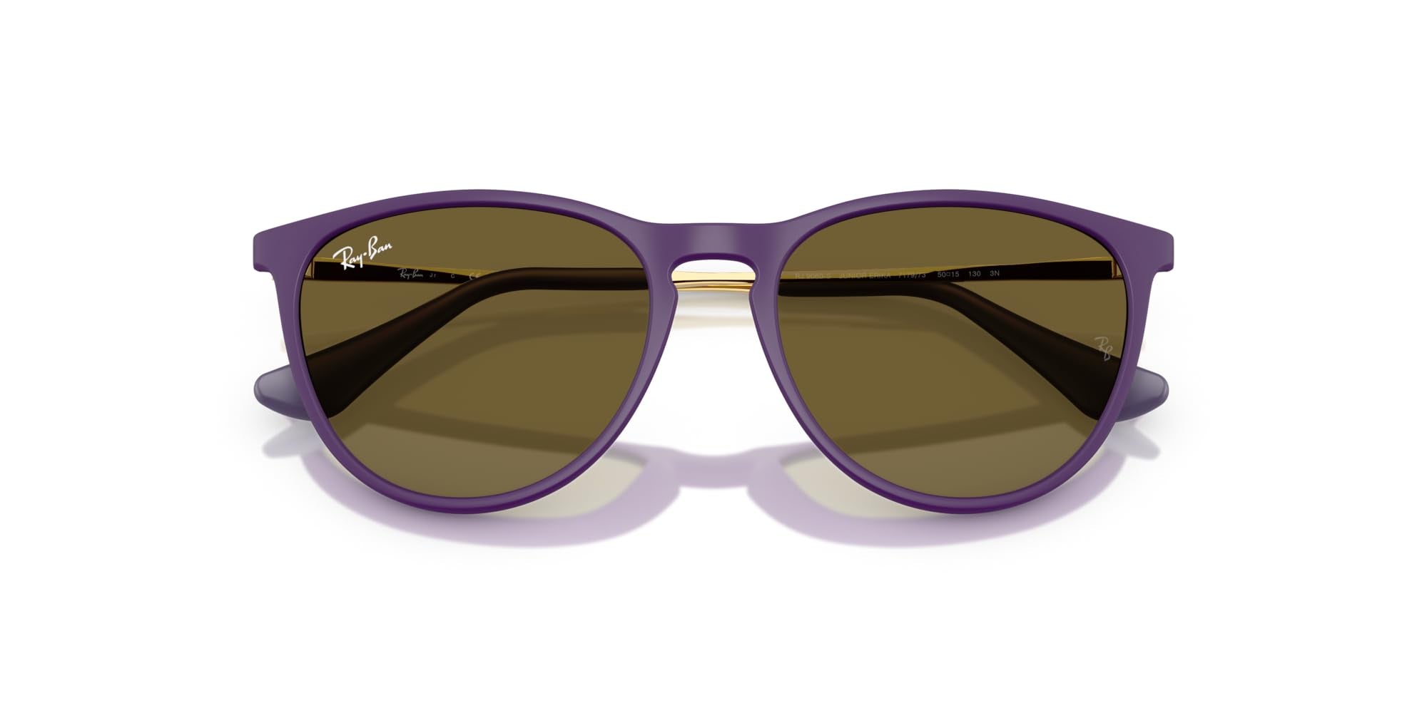 Ray-Ban Junior Kids' RJ9060s Erika Round Sunglasses