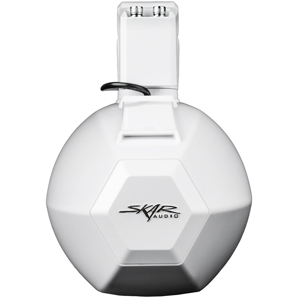 Skar Audio SK65MB-TWR 6.5" 2-Way Marine Full Range 320 Watt Coaxial Tower Speakers, Pair (Black)