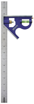 IRWIN Combination Square, 12”, 45-90 Degree Marking, Stainless Steel (1794469)