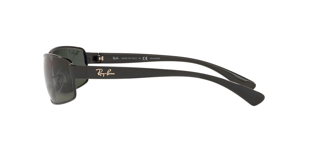 Ray-Ban RB3364 Metal Polarized Rectangular Sunglasses