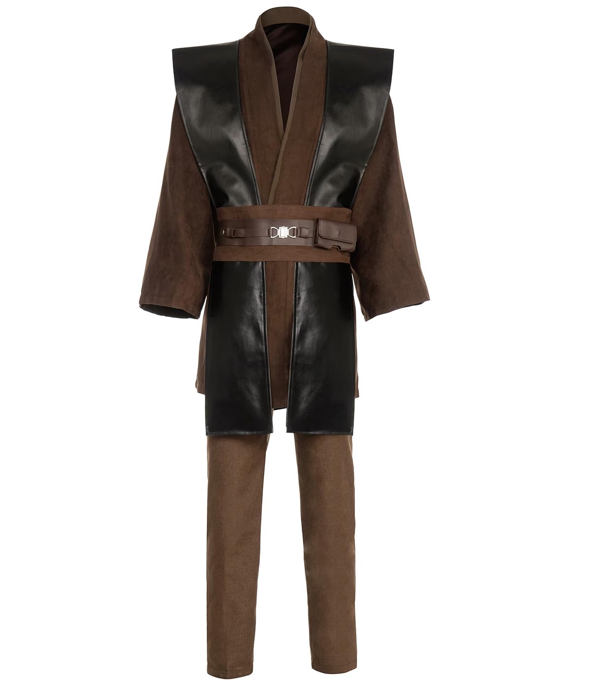 Knight Costume Adult Men's Tunic Hooded Robe Outfits Halloween Cosplay Uniform