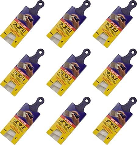 Wooster Brush Q3211 2 inch Shortcut Angle Sash Paintbrush, Pack of 12