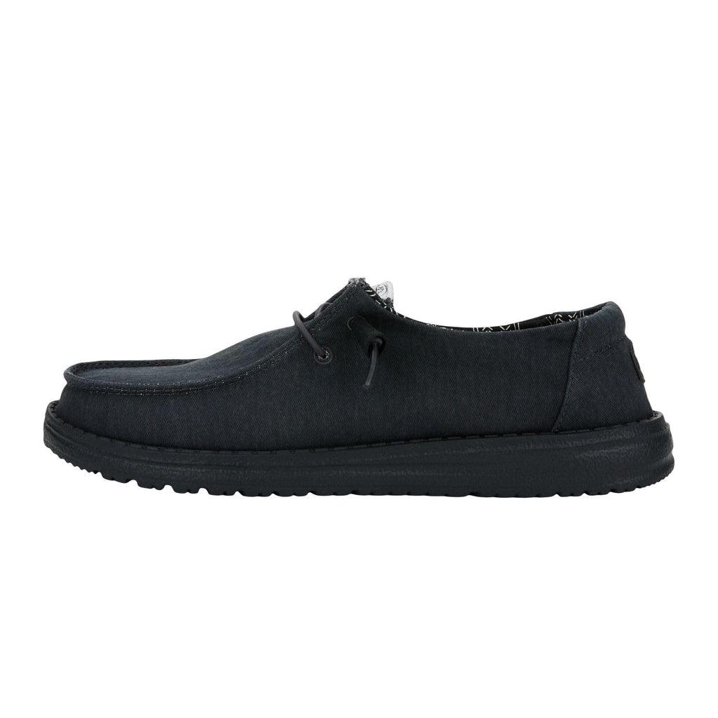 HEYDUDE Wendy Stretch Canvas Women’s Shoes, Women’s Slip-on Loafers, Comfortable & Light-Weight