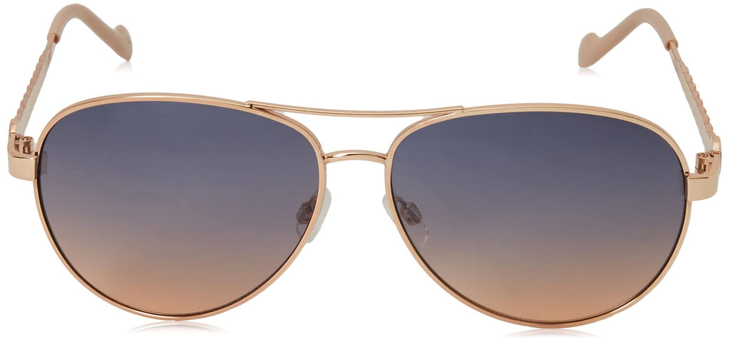 Jessica Simpson Women's Classic, Elegant, and Metal Aviator Pilot Sunglasses UV400 Protection
