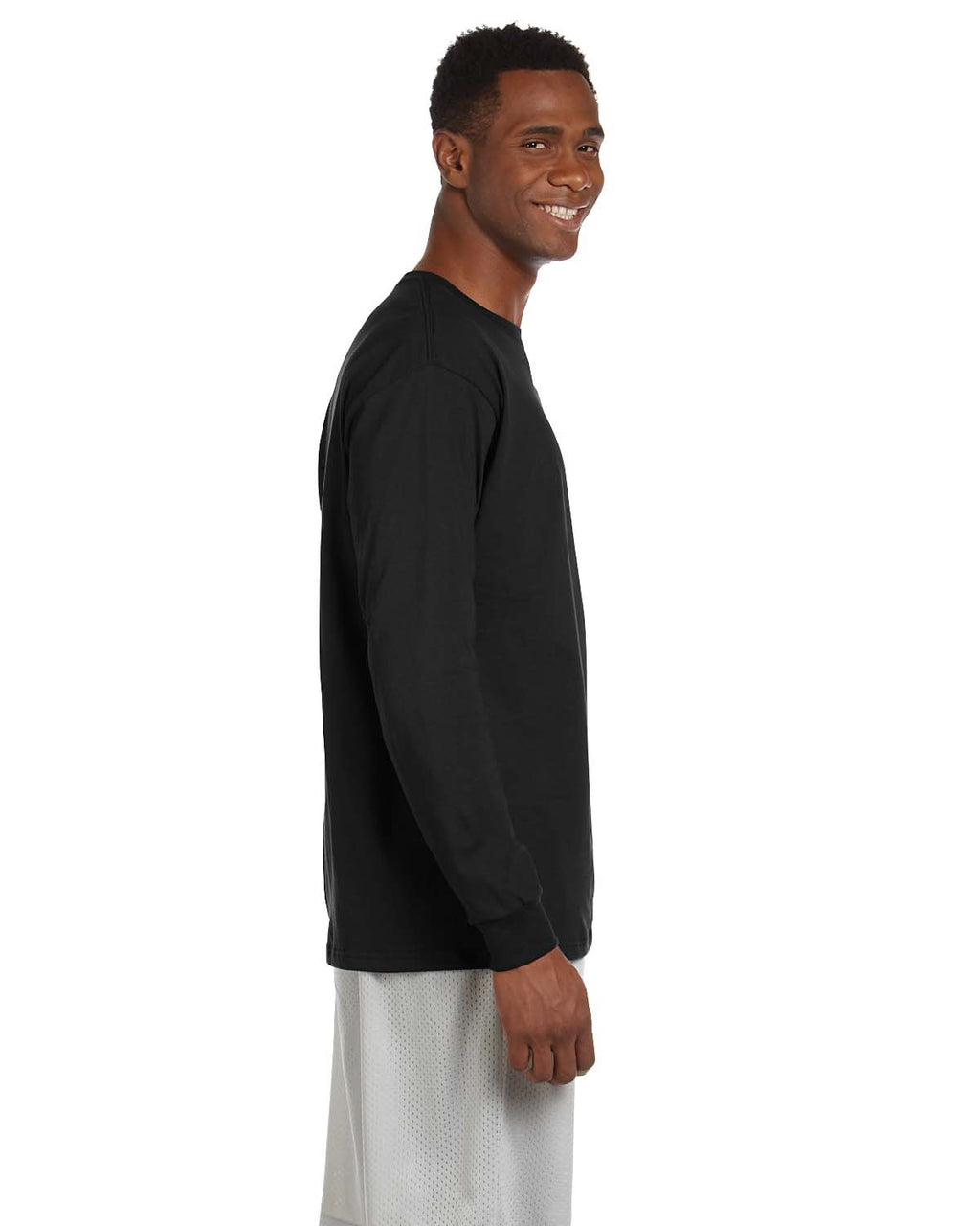 Russell Athletic Men's Dri-Power Long Sleeve Tees, Moisture Wicking, Odor Protection, UPF 30+