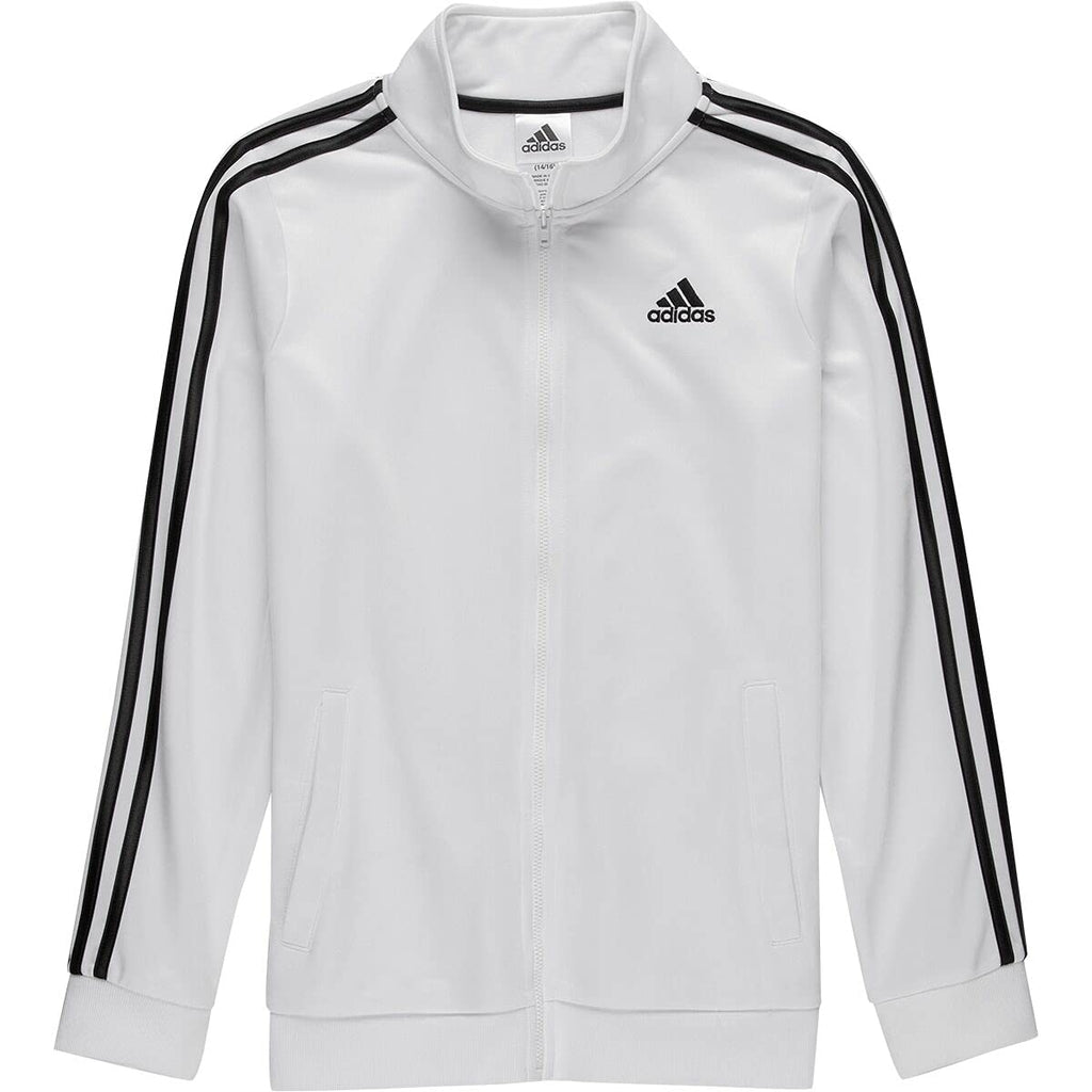 adidas boys Zip Front Iconic Tricot Jacket