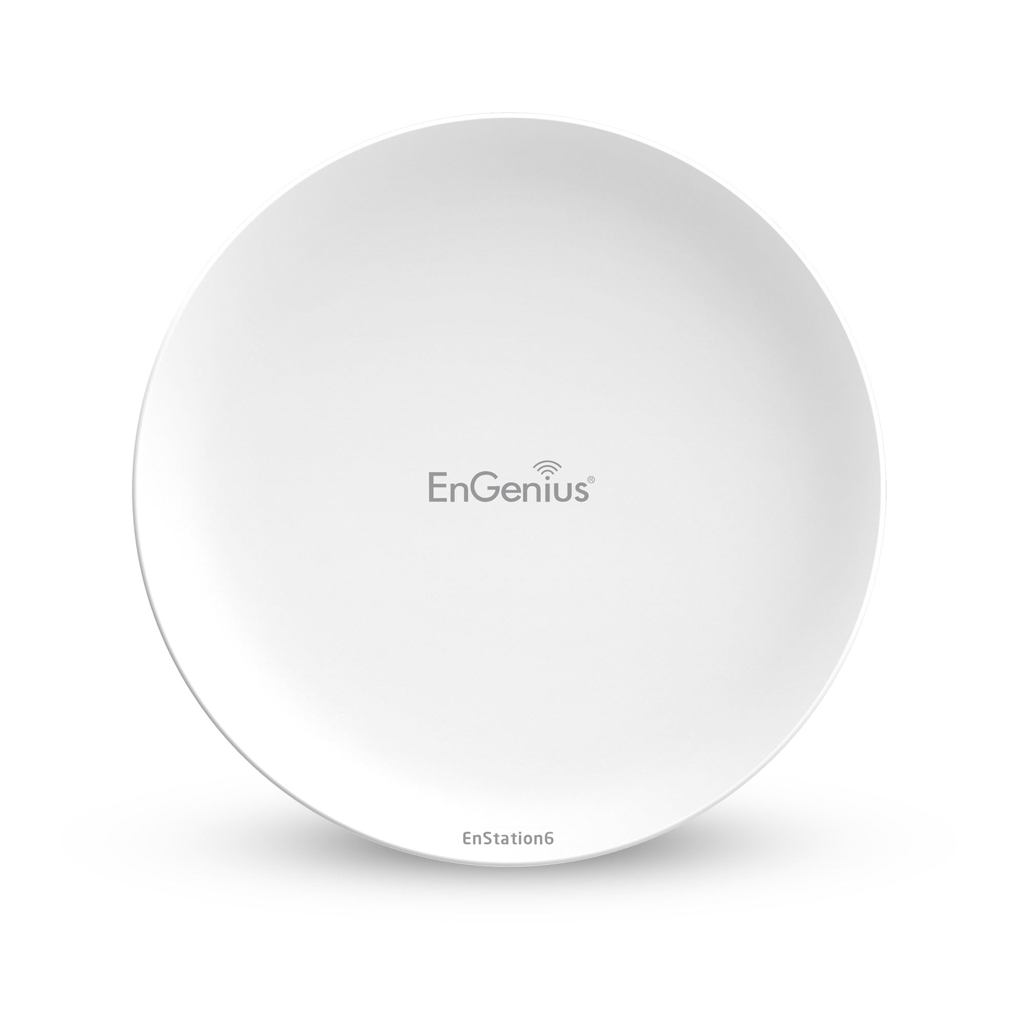 EnGenius Wi-Fi 6 (802.11ax) 5GHz 1,200 Mbps, 2x2 Outdoor Wireless Bridge, 26 dBm, high gain 19 dBi Directional Antenna, IP-55 housing, up to 6 Miles Point-to-Point [EnStation6 KIT]