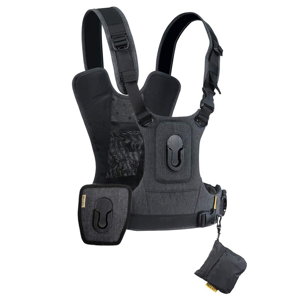 Cotton Carrier CCS G3 Camera Harness System for One Camera, Camo, 1 Camera