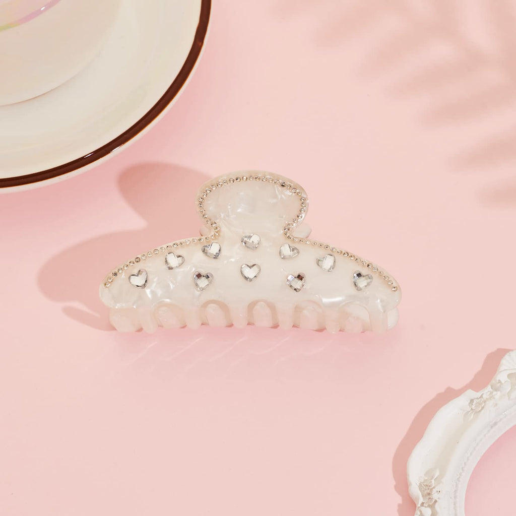 LILIE&WHITE Tortoise Claw Clips For Women - Strong Thick Hair Styling Accessories With Claws For Styling 1PC