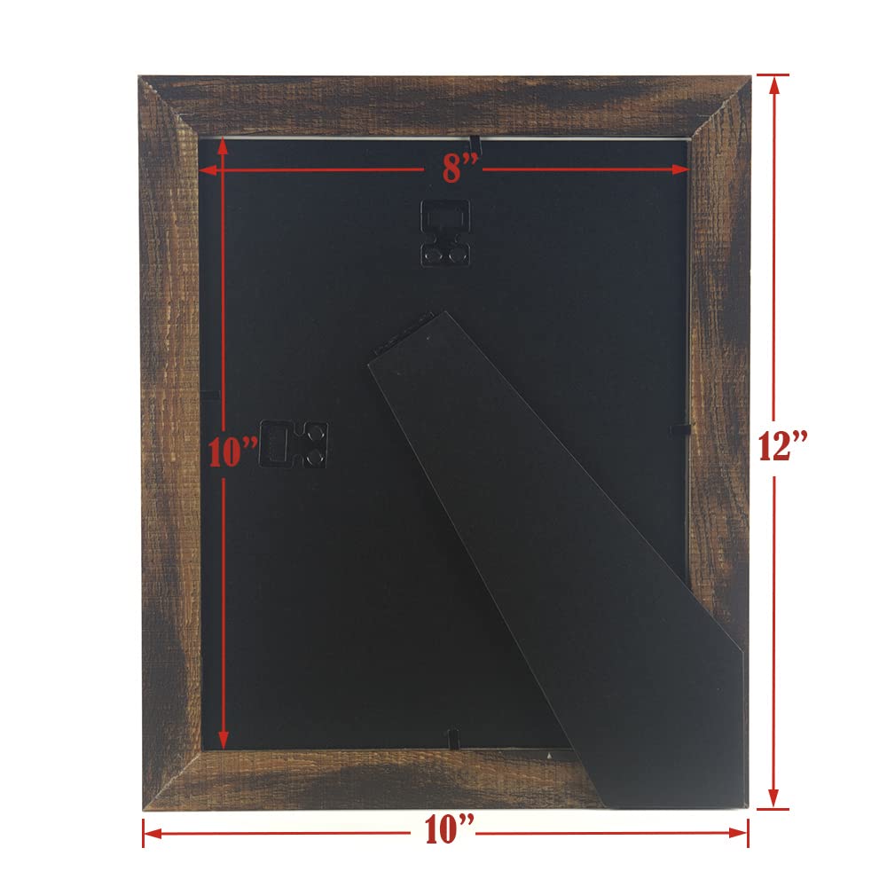 5x7 Picture Frame Gold, Display 5x7 without Mat or 4x6 with Mat, Wall Gallery Photo Frames