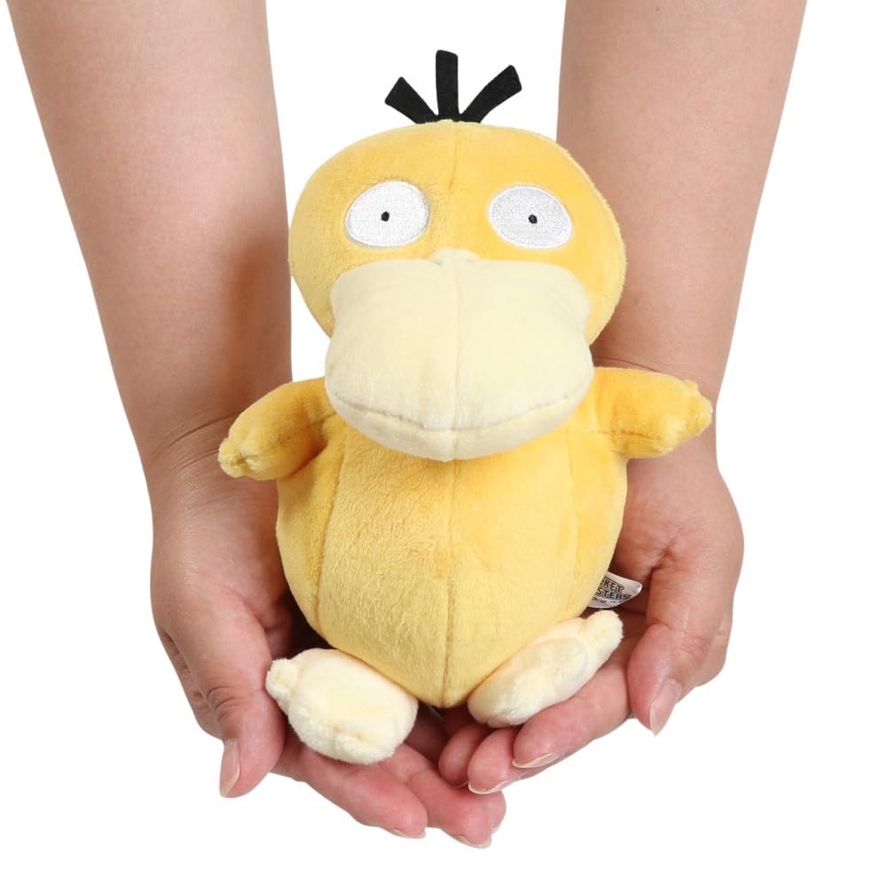Sanei Pokemon All Star Collection PP37 Meowth 8" Stuffed Plush, Beige