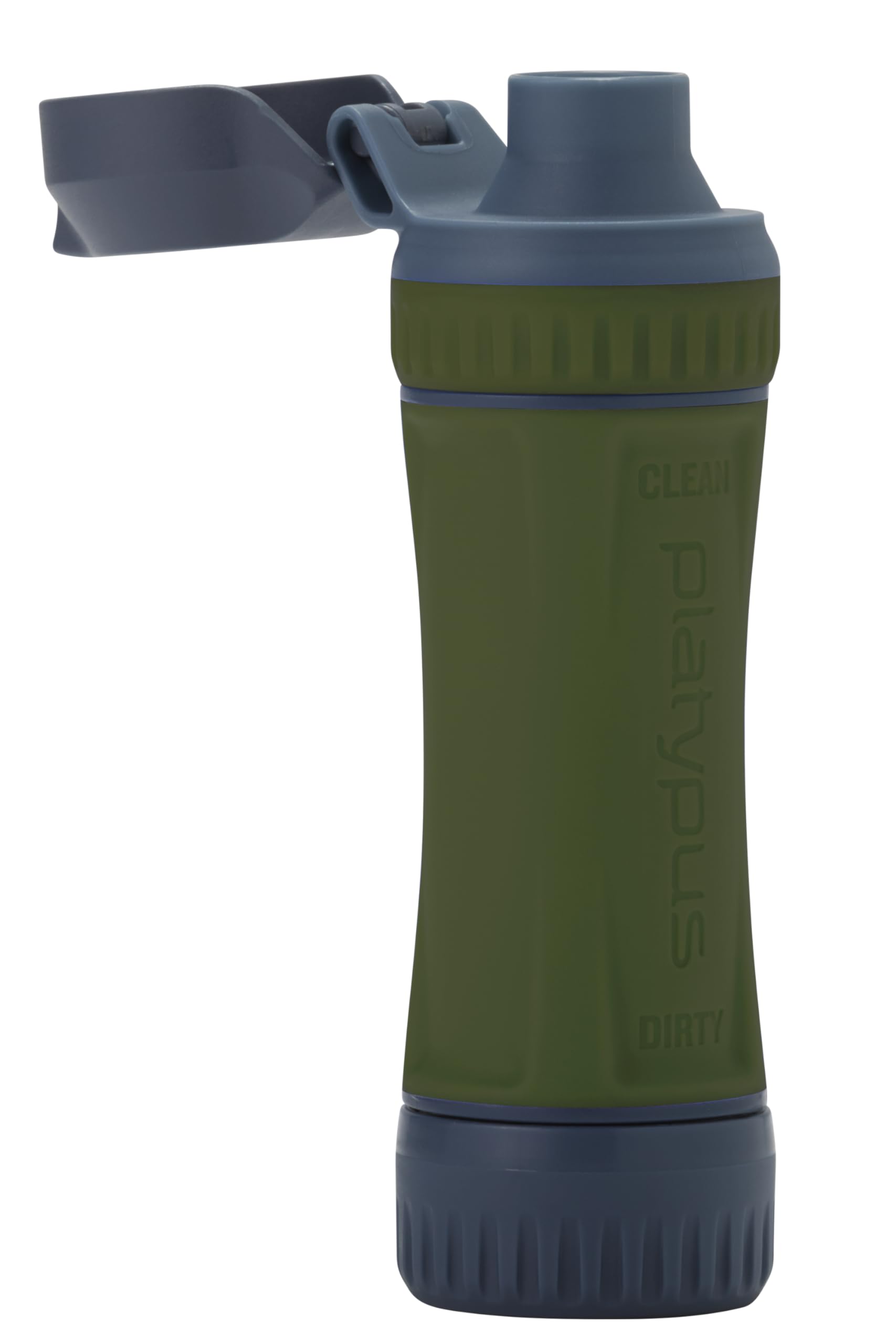 Platypus Quickdraw Ultralight Backpacking Water Filter, Blue
