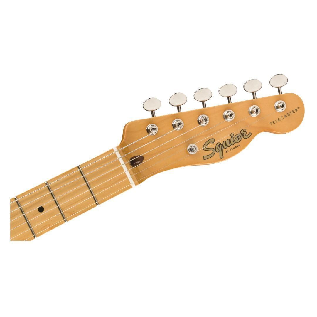 Squier Classic Vibe 50s Telecaster Electric Guitar, Butterscotch Blonde, Maple Fingerboard