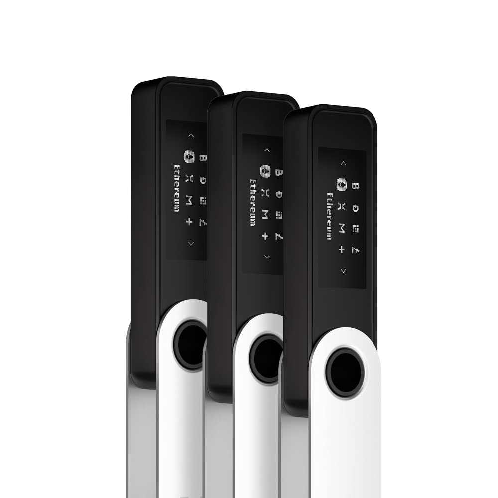 Ledger Nano S Plus Signer – The accessible Way to Manage Your Crypto & NFTs securely (Ledger Wallet for Desktop and Android only) – Matte Black