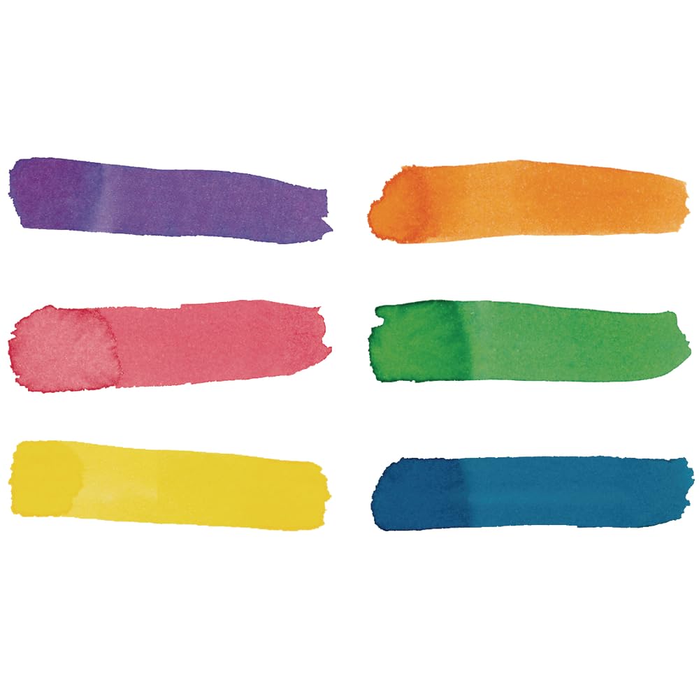 Colorations Paraben-Free Glitter Liquid Watercolor Paint, Set of 8 Vibrant Colors, 8 fl oz, Non-Toxic and Made in The USA