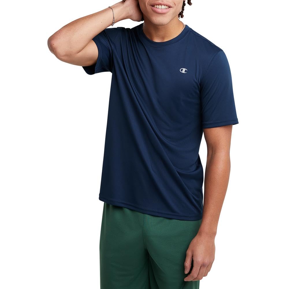 Champion Men's T-shirt, Sport Tee, Moisture Wicking, Anti Odor, Athletic T-shirt for Men (Reg. Or Big & Tall)
