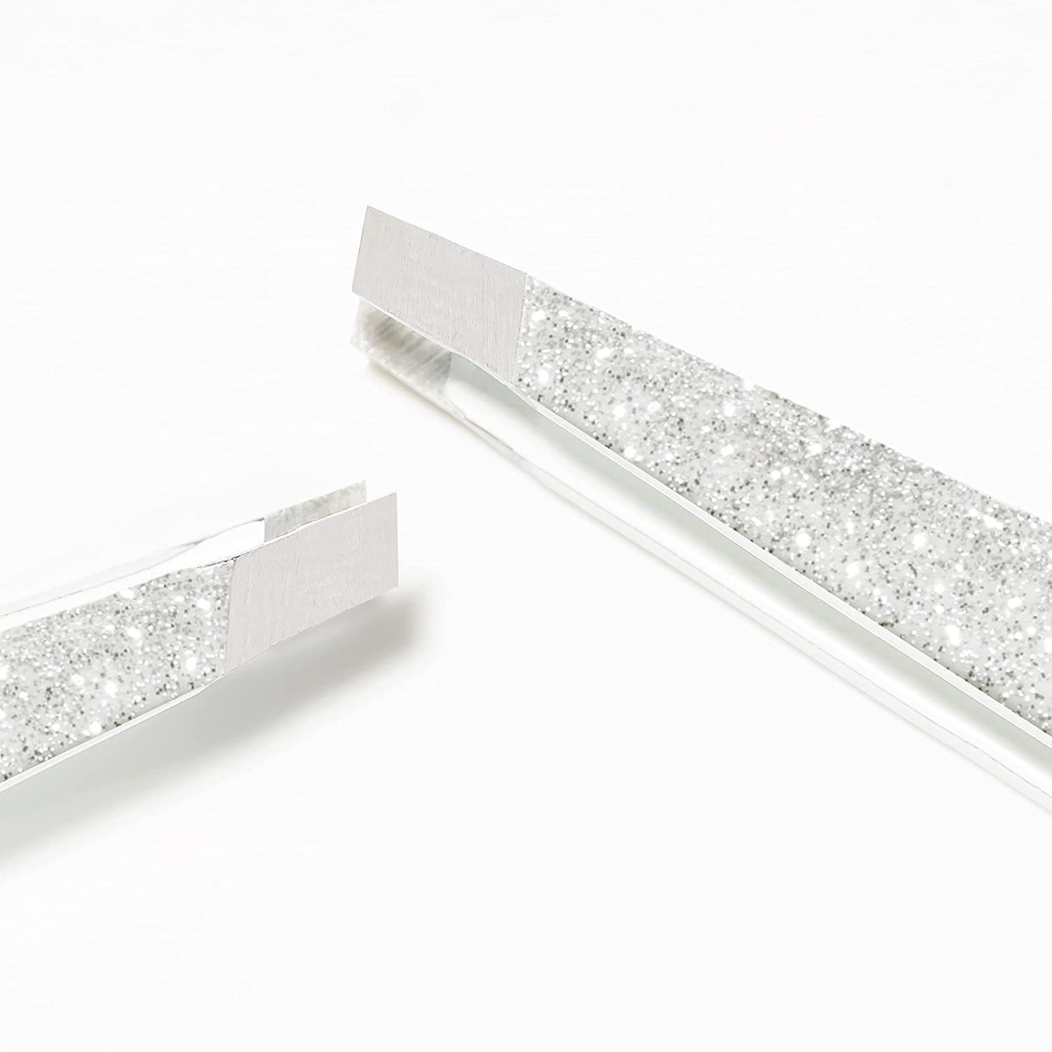 Tweezerman Exclusive 40th Birthday Slant Tweezer - Hair Removal Tweezers, Stainless Steel
