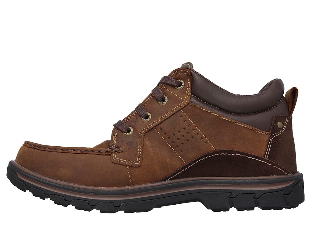 Skechers Men's Segment Melego Leather Chukka Waterproof Boot