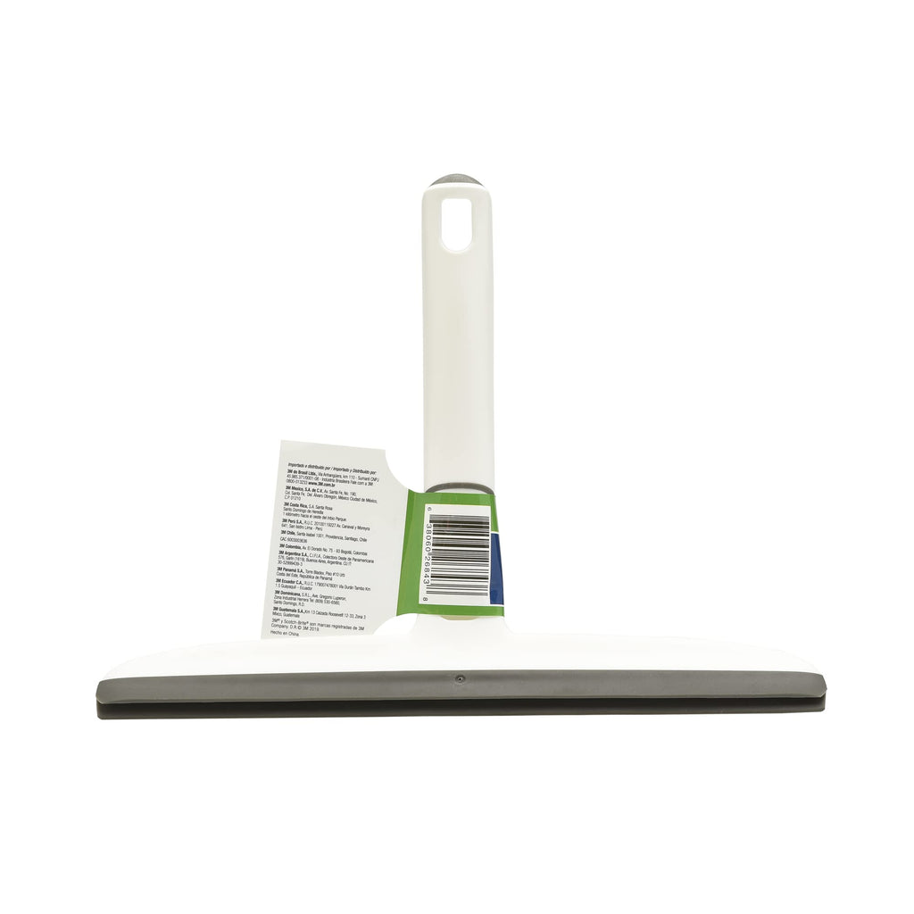 Scotch-Brite, All-Purpose 10 Inch Dual Blade Streak-Free Squeegee, Safe on Mirrors, Glass Shower Doors, Windows, Sinks and More