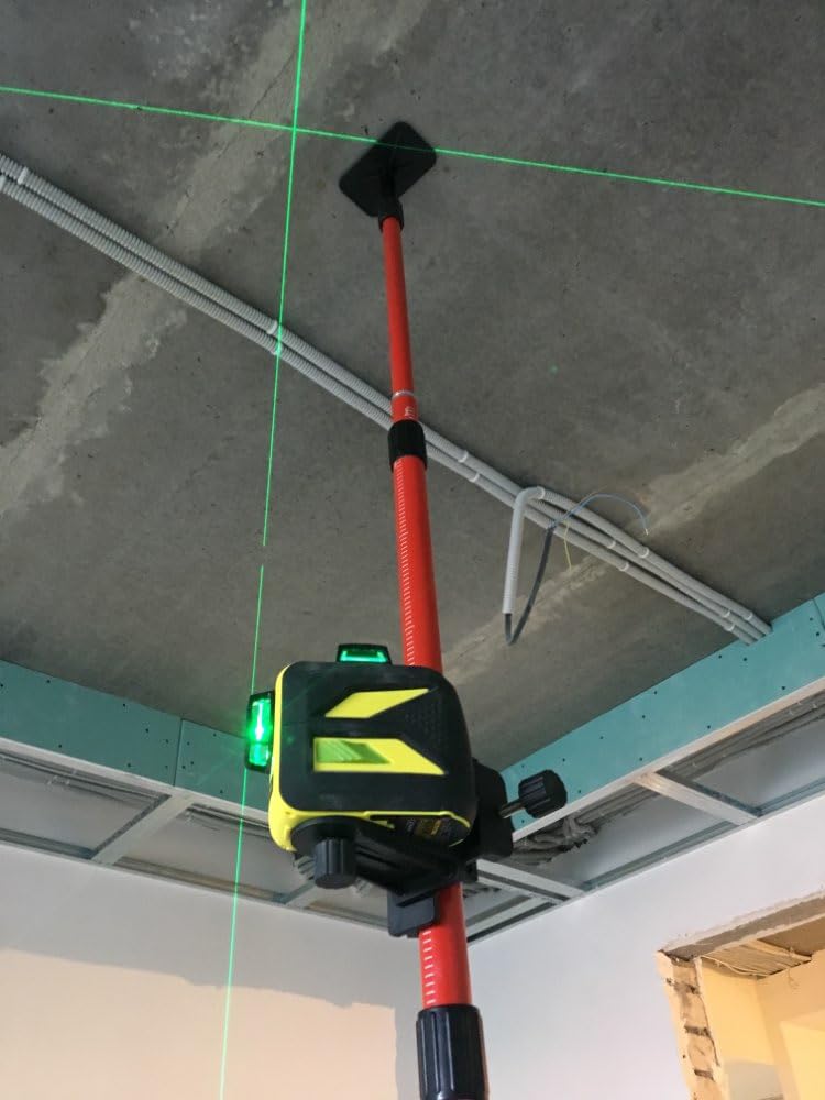Firecore Laser Level Bracket Adjustable 1/4" and 5/8" Mount Adapter Line Laser Positioning Base-FLM30A