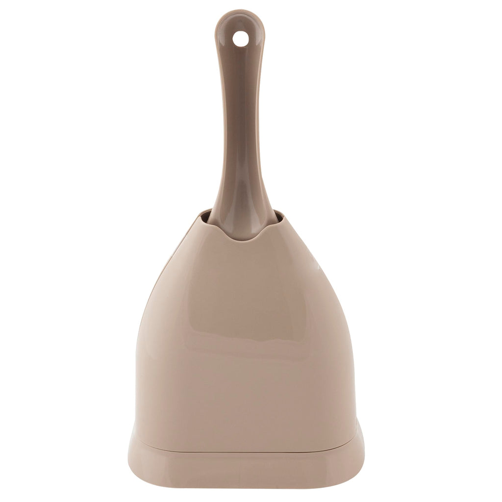 Petmate Scoop N' Hide Cat Litter Scoop with Discreet Litter Scoop Holder, Brushed Nickel