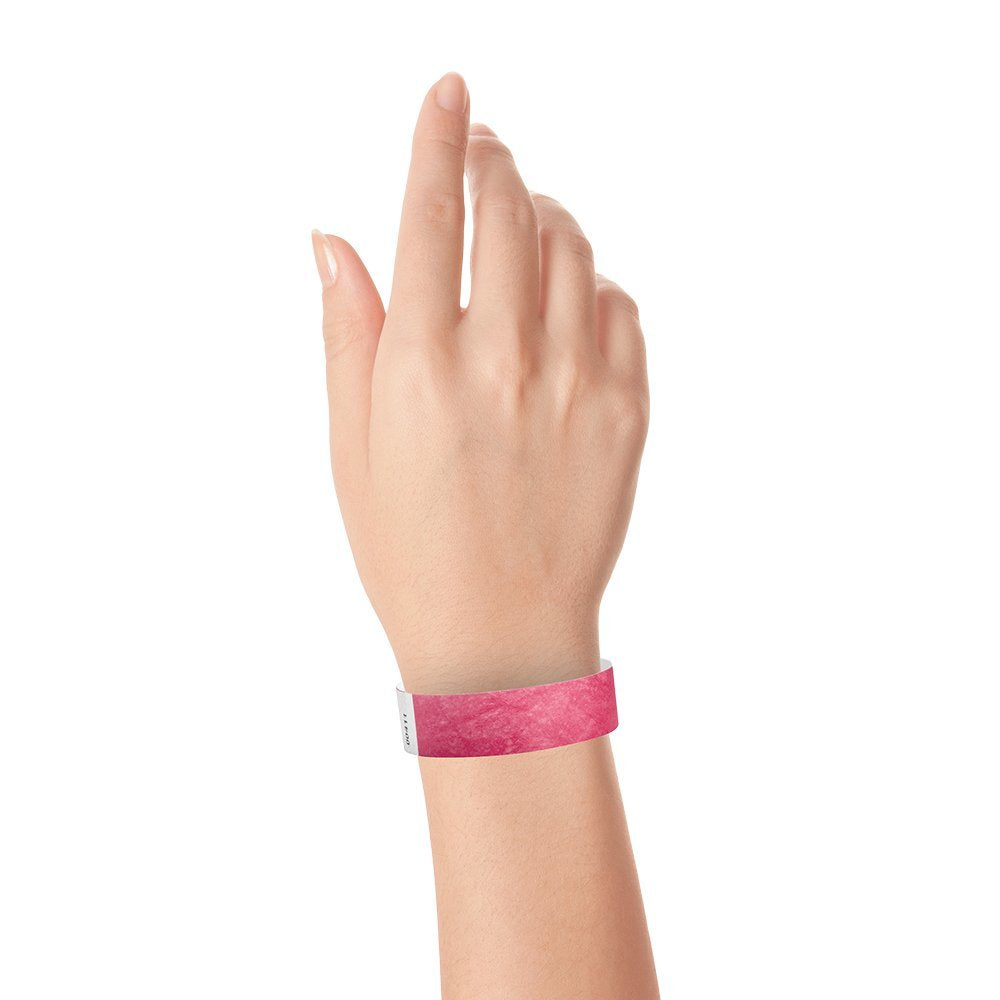 1,000 WristCo 10 Color Variety Pack Tyvek Wristbands for Events - Comfortable Tear Resistant Paper Bracelets ID Wrist Bands for Concerts Festivals Admission Party Identification