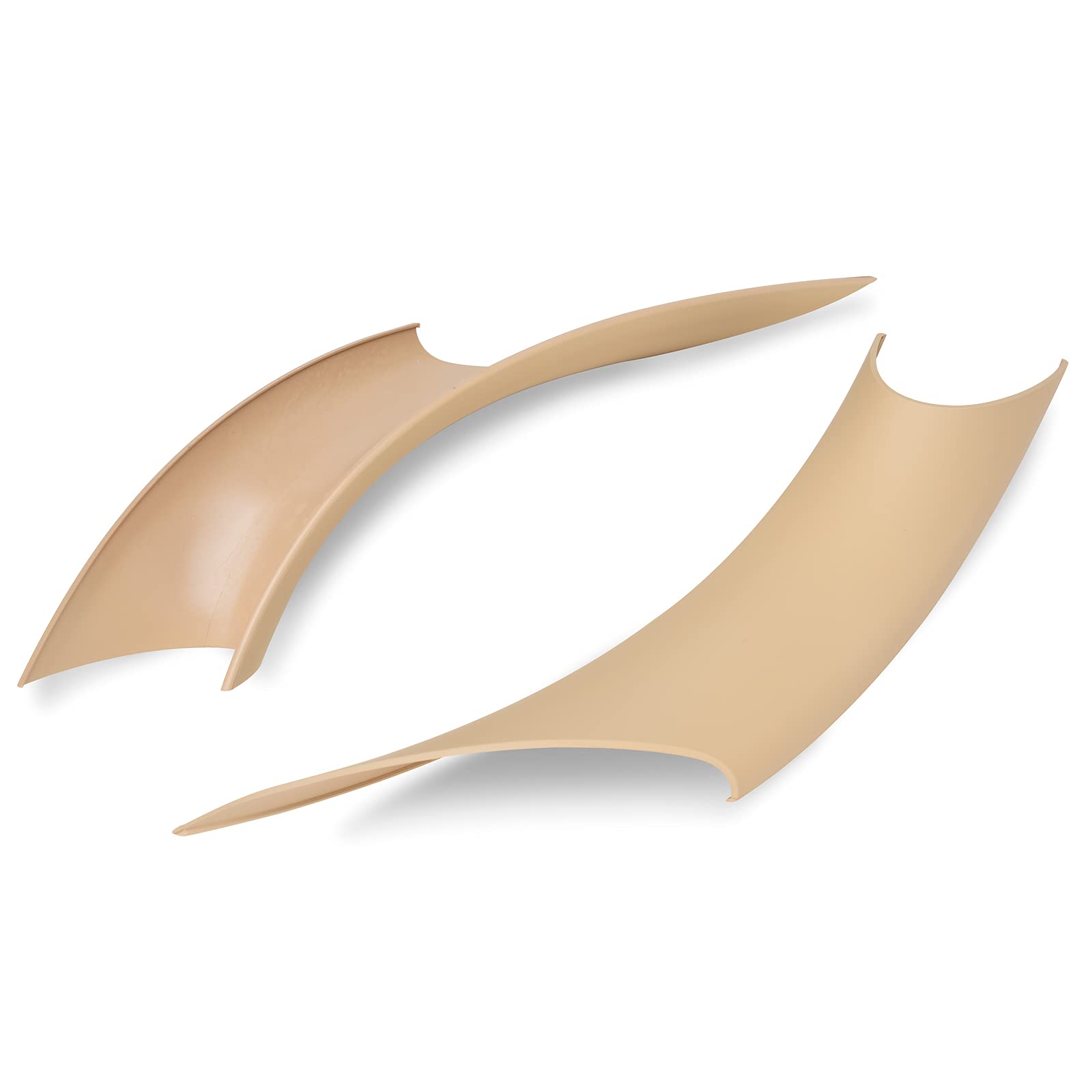 Gelunxin Door Pull Handle Cover for BMW 320,328,330,335,M3 2012-2018 & BMW 428, 435,M4 2014-2017 (Left Rear+Right Rear, Beige)