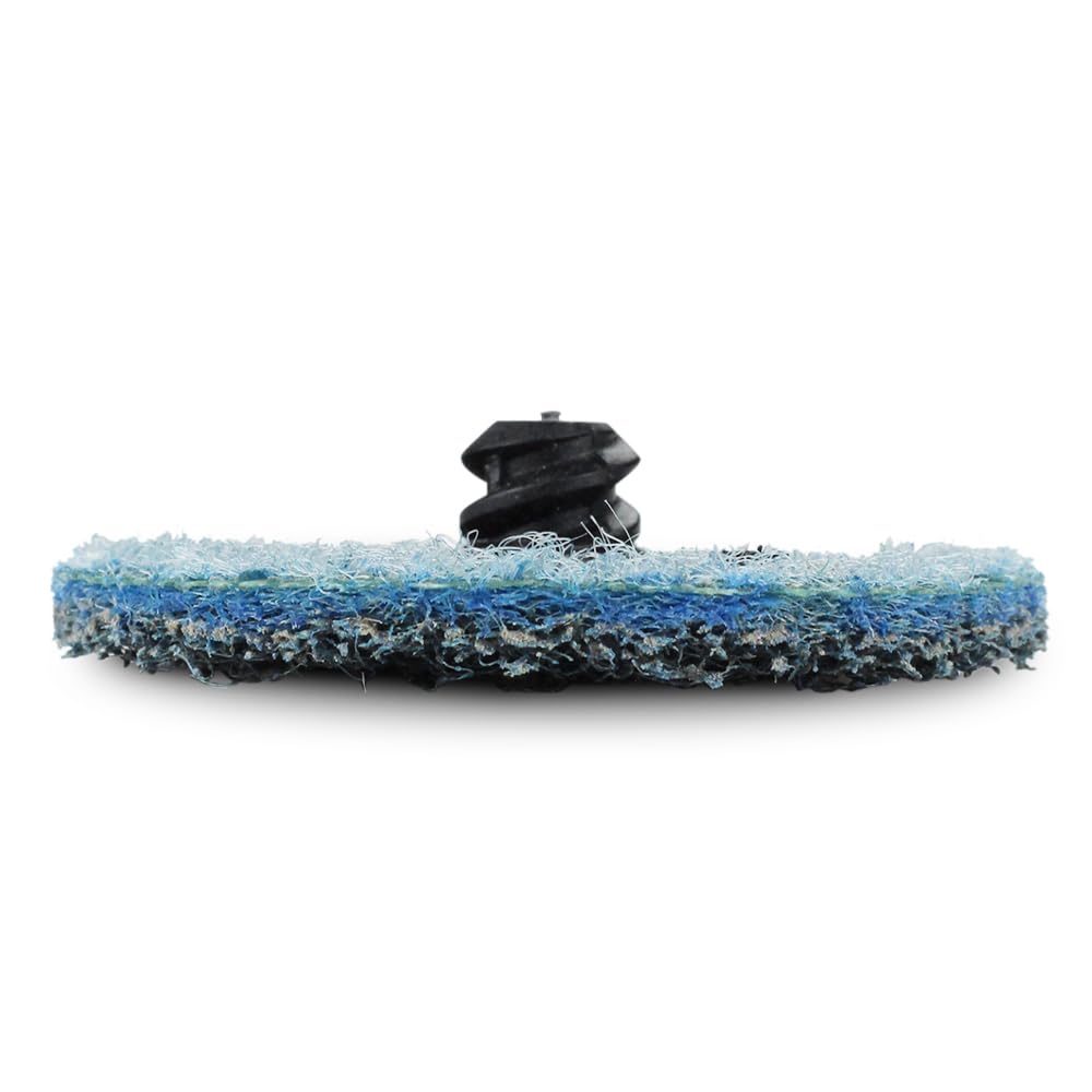 BHA Surface Conditioning Quick Change Discs, 2" Blue (Fine) Prep Pad - 25 Pack
