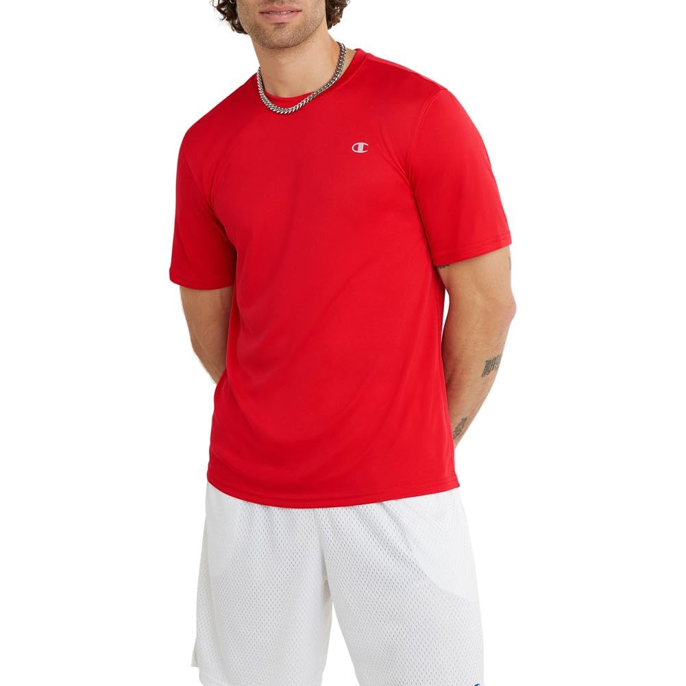 Champion Men's T-shirt, Sport Tee, Moisture Wicking, Anti Odor, Athletic T-shirt for Men (Reg. Or Big & Tall)
