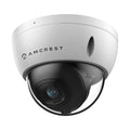 Amcrest 5MP POE Camera, Outdoor Vandal Dome Security POE IP Camera, 5-Megapixel, 98ft NightVision, 2.8mm Lens, IP67, IK10 Resistance, MicroSD 256GB (Sold Separately), Cloud, NVR (IP5M-D1188EW-AI-V3)